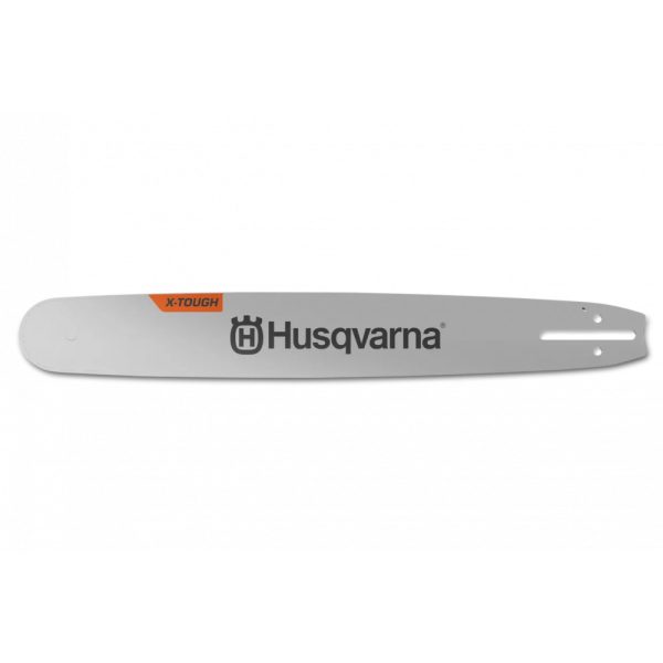 Husqvarna vezetőlemez X-TOUGH™ 18" / 3/8" / 1,5mm / 72 szem / széles végű rögzítés